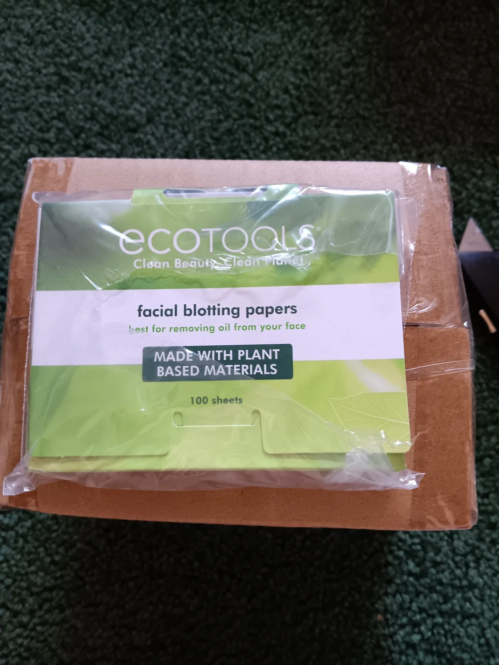 ecotools Facial Blotting Papers Case Of 24 Double Packs. Each Pack Has 200 Sheet